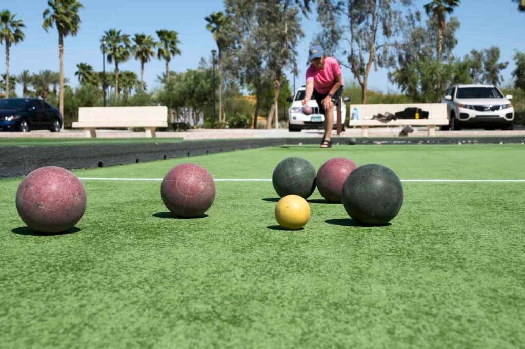 Artificial Grass for Bocce Ball Courts