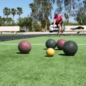 Relva artificial para campos de boccia