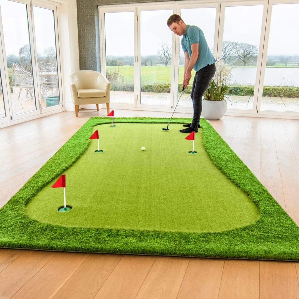 Portable Putting Green for Anywhere Golf Practice