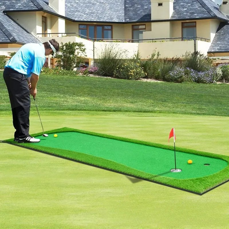 Portable Putting Green for Anywhere Golf Practice